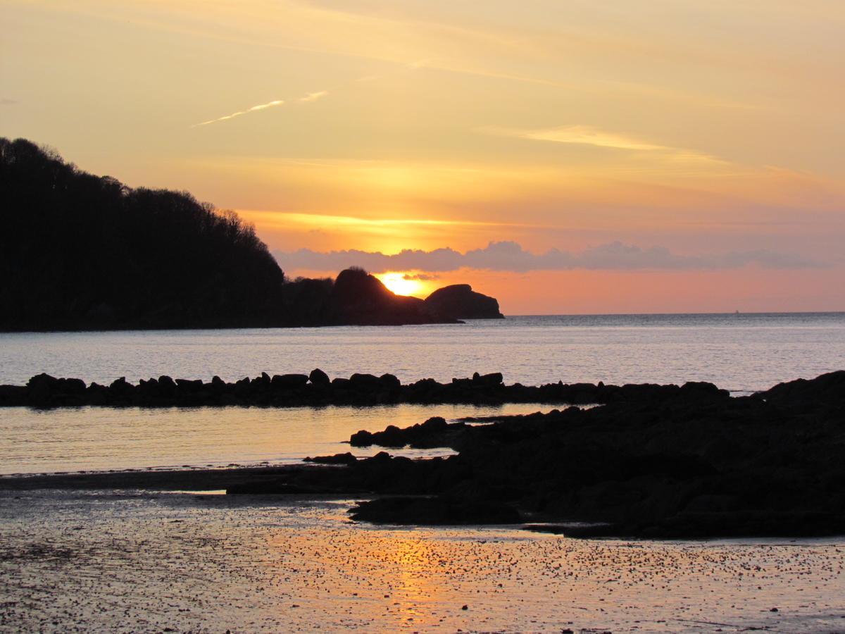 Newberry Beach Lodge Combe Martin Kültér fotó